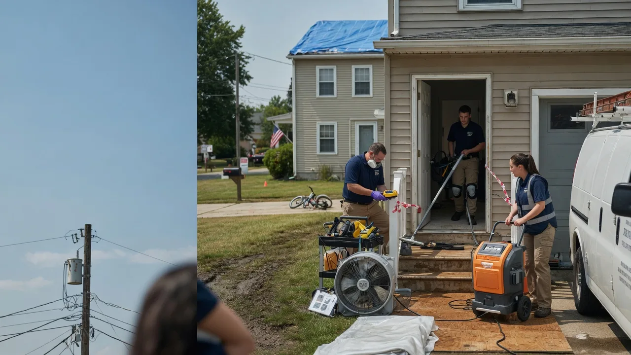 Water Damage Repair in Amity, PA near me